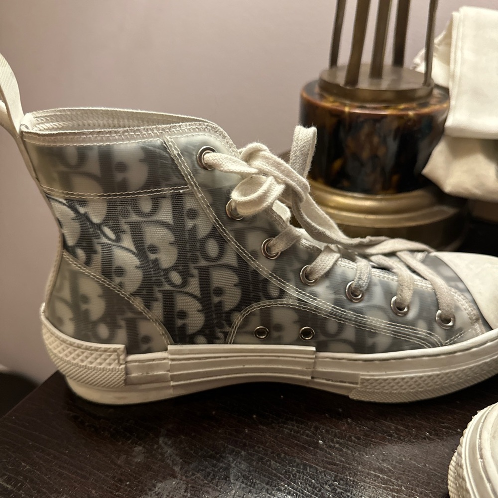 Christian Dior high top sneakers